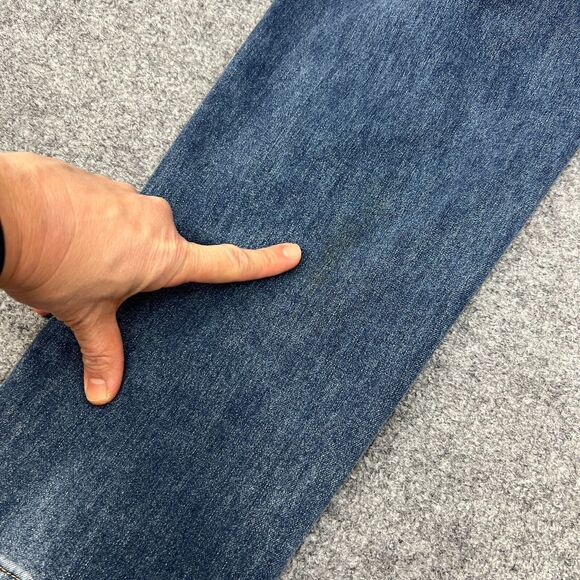 Soft Surroundings Jeans Womens 32 X 30 The Ultimate Denim Relaxed Straight Blue - Picture 10 of 12